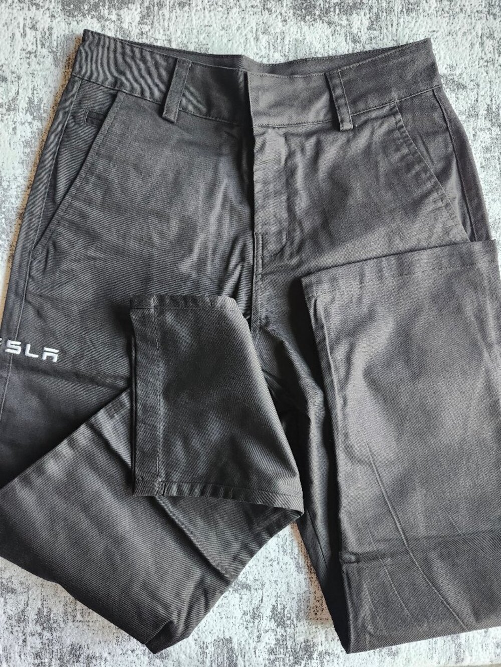 BRAND NEW TESLA NWT Work Pants #6 Black Tesla Motors Corporate Employee Pants